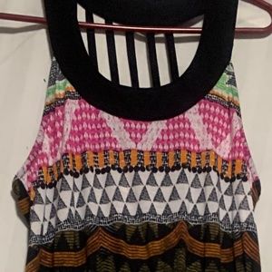 Bohemian style dress for warm days ahead